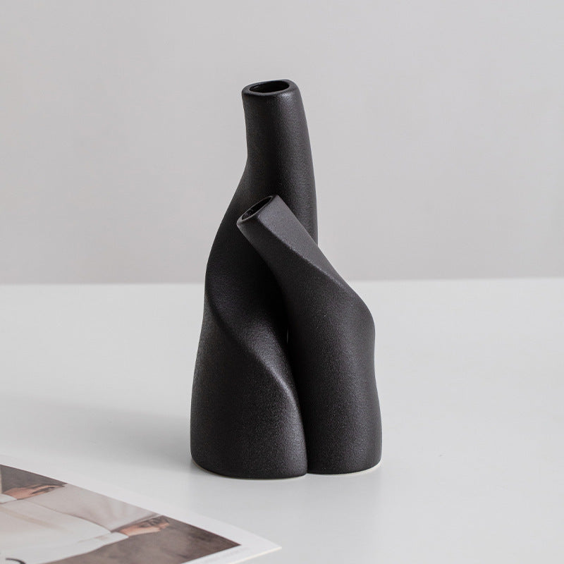 Yum™ Vaso in Ceramica Ornamentale - Stile Moderno