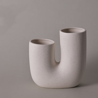 Yum™ Vaso in Ceramica Ornamentale - Stile Minimal