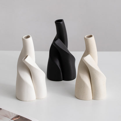 Yum™ Vaso in Ceramica Ornamentale - Stile Moderno