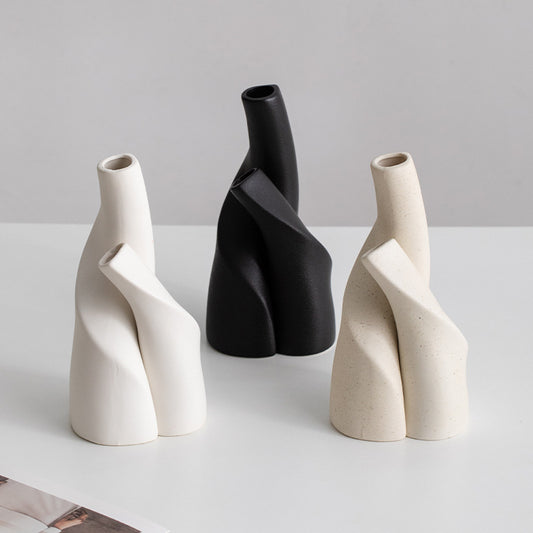 Yum™ Vaso in Ceramica Ornamentale - Stile Moderno