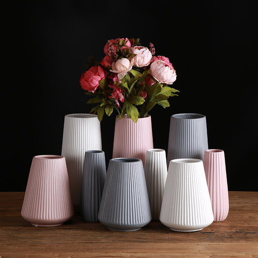 Yum™ Vaso in Ceramica Ornamentale - Stile Mediterraneo