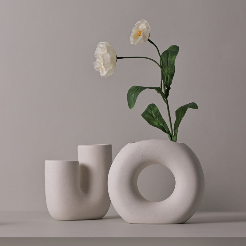 Yum™ Vaso in Ceramica Ornamentale - Stile Minimal