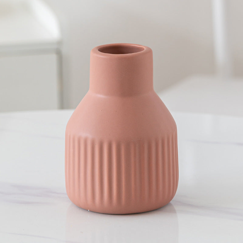 Yum™ Vaso in Ceramica Ornamentale - Stile Bottiglia