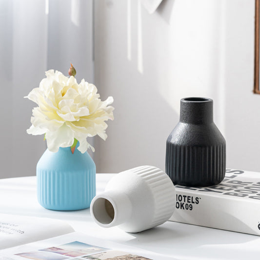 Yum™ Vaso in Ceramica Ornamentale - Stile Bottiglia